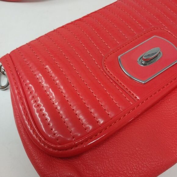 Grace Adele Melon Orange Crossbody Bag. - Picture 2 of 14